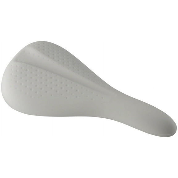 Delta HexAir Saddle Cover - Racing, White Super Flexible, Stretchy Silicone