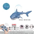 thumbnail image 4 of Juguete de tiburón de control remoto para niño Barco RC 2.4G Tiburón de alta simulación para piscina Baño Gran regalo Juguetes de barco RC para niños Azul Sunnimix Juguetes RC Shark, 4 of 8
