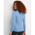 thumbnail image 6 of Hanes Sport Cool DRI Women's Performance Long Sleeve T-Shirt Light Blue L, 6 of 7