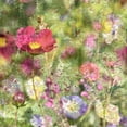 thumbnail image 2 of Kimberly, Allen 26x26 Black Ornate Wood Framed with Double Matting Museum Art Print Titled - Wildflower Square 1, 2 of 4
