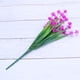 thumbnail image 3 of Ramo de flores de simulación de 5 piezas, ramo de flores de plástico realistas, ramo de flores vívidas, adorno para boda, hogar, fiesta, bar, decoración, 3 of 7