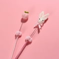 thumbnail image 4 of Cat Teaser Wand Creative Bell Rabbit Peach Cat Wand Toy Kitten Interactive Toy, 4 of 10