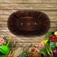 thumbnail image 3 of GOOHOCHY Macetero de barril, macetero de madera, macetero, macetero de estilo vintage, macetero de madera, 3 of 8