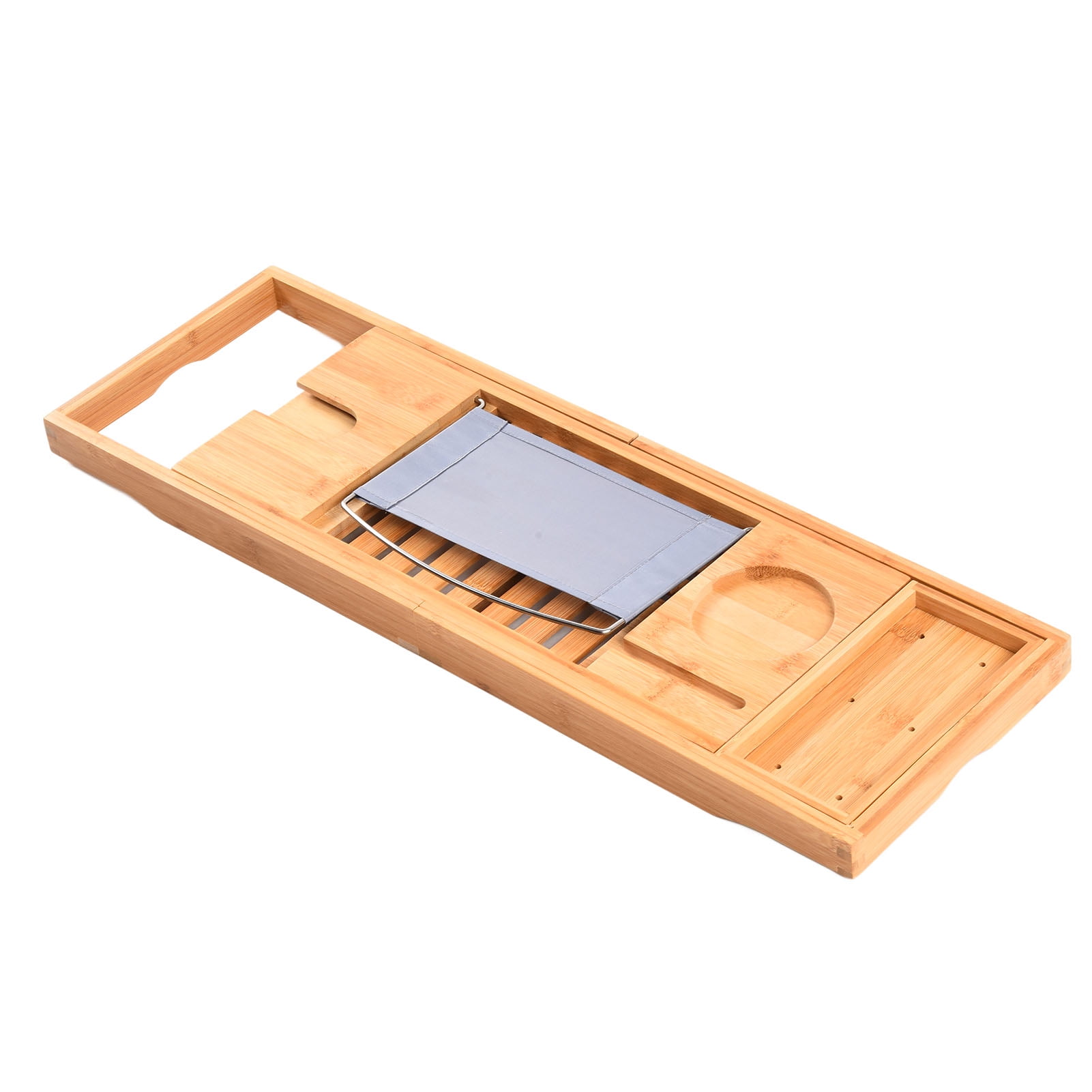 Bathtub Holder, Waterproof Bamboo Bath Tray For Hotel For Bathroom