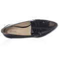 thumbnail image 2 of Womens MICHAEL Michael Kors Connor Pointed Toe Loafers - Black, 2 of 7