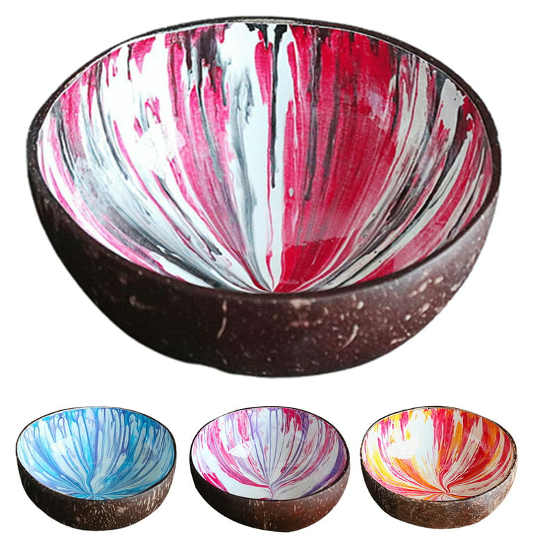 Natural Coconut Shell Bowl - Case of 100 - Little Cherry
