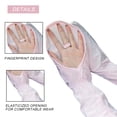thumbnail image 3 of Protector solar para viajes y deportes al aire libre Desiderio, guantes y protectores de brazos con protección solar, mangas de hielo con protección solar para ciclismo, jardinería, conducción,, 3 of 5