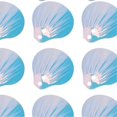 thumbnail image 2 of 50g Seashell Shape PVC Sequins for Birthday Party Clothing (Gold & White), 2 of 4