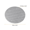 thumbnail image 2 of Uxcell Grey 25.6" x 25.6" Round Shape NonSlip Mat for Bathroom Bath Tub Shower Mats, 2 of 6