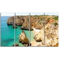 thumbnail image 2 of Rocky and Rough Portugal Bay - Extra Large Seashore Canvas Art, 2 of 3