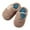 Coffee, variant on Otqutp Boys Girls Winter Home Shoes Comfy Warm Cozy Soft Plush-Lined Slip-on Slippers Kids Memory Foam Bedroom Slides
