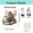 thumbnail image 2 of Qiweii Fairy Elf Goddess Acrylic Ornament，Elegant Figurine for Home Desktop and Fantasy Themed Decor，Home Decor Accessory, 2 of 4