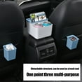 thumbnail image 5 of Car Trash Can, Leakproof Car Trash Bin with Lid, Small Trash Can for Car, Vehicle Car Garbage Can for Cup Holder & Vehicle Trash Bag for Truck SUV Auto Interior Accessories Organizer - Xuniizn, 5 of 10