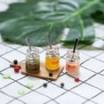 thumbnail image 3 of 1Set Miniature Food Adorable Decoration Lightweight Miniature Doll House Food Toy for Kids, 3 of 8