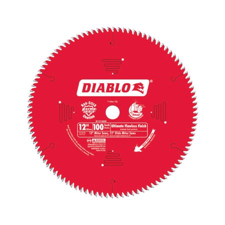 Diablo D12100X 12-Inch 100 Tpi Fine Finish Circular Saw Blade