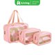 thumbnail image 2 of U-living bolsa de lavado transparente bolsa de viaje Wshbag impermeable grande bolsa de cosméticos bolsa de viaje bolsa de viaje bolsa de viaje AO003 huangjie unisex, 2 of 2