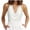 White, variant on Women's Casual Draped Neck Backless Sleeveless Tank Top Summer Fashion