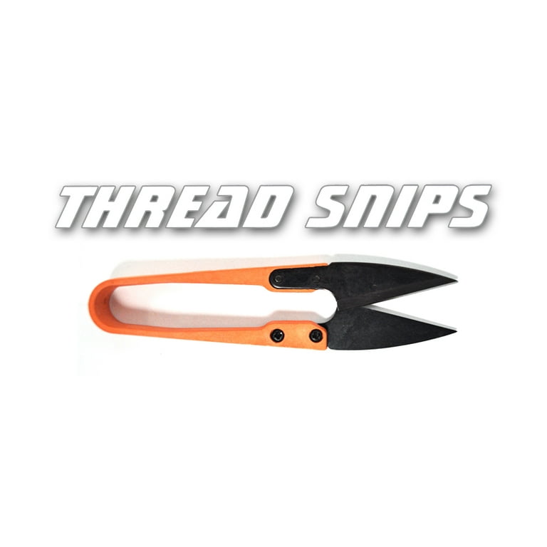 Generic 4 inch Thread Snips Orange