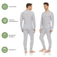 thumbnail image 2 of DARESAY Mens Baselayer PJ Set, Mens Thermal Sets up to 3XL (2 Sets), 2 of 5