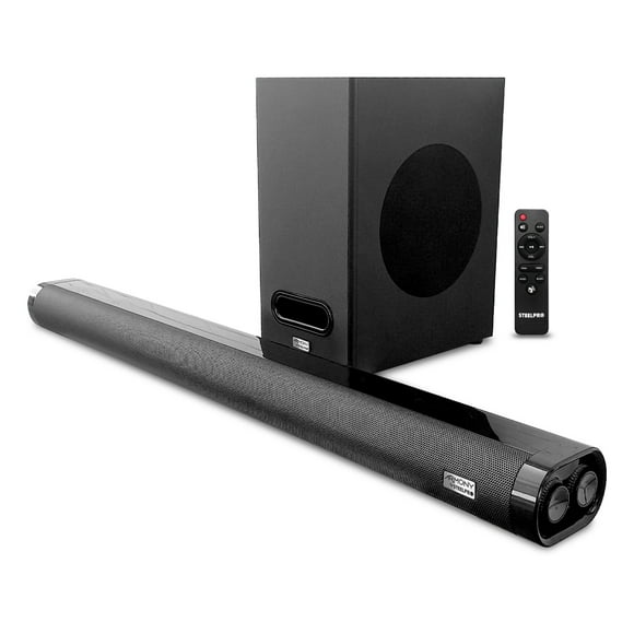 Barra De Sonido Teatro En Casa C/subwoofer Bt/usb Steelpro