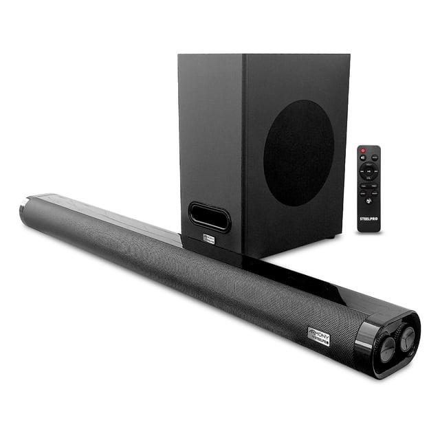 Barra De Sonido Teatro En Casa C/subwoofer Bt/usb Steelpro