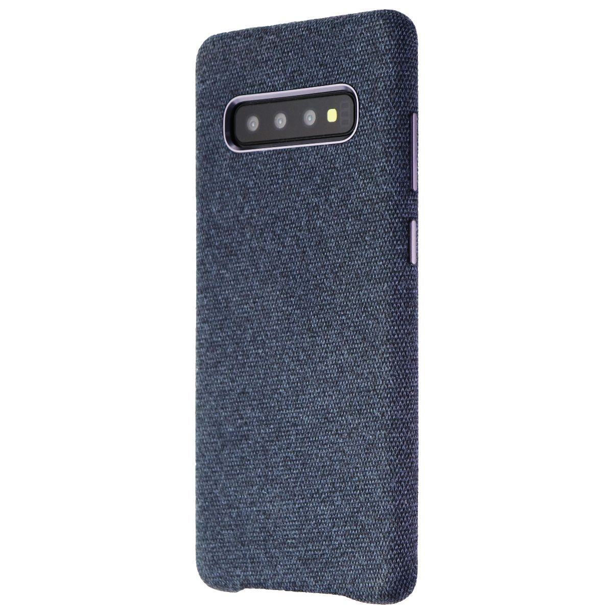 Verizon Slim Fabric Case for Samsung Galaxy S10 Smartphone Blue (Used