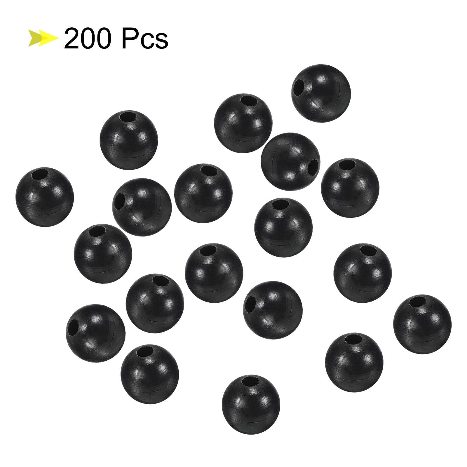 Fishing Lure Making Beads 12 Bags Of 6mm Facet Round Plastic Beads - For Fishing  Lure Making & Crafts Flat Round Beads