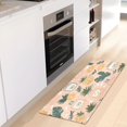thumbnail image 6 of Tropical Fragrance Print 39x20" Bath Mat Carpet, Absorbent and Non-Slip for Kitchen or Bathroom, Quick-Drying, 6 of 8