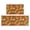 Multi Checkerboard Multi, variant on Red Yellow Checkerboard Red Pattern Kitchen Rugs Set Of 2 (L-Shape), 17"X30"+17"X47" Anti-Fatigue, Non-Slip Washable for Kitchen