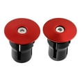 thumbnail image 2 of koolsoo 2 Pieces Bike Handlebar End Caps, Bike Grips Bar End Caps Locking Expansion Bike Red No Mark, 2 of 9