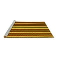 thumbnail image 2 of Ahgly Company Machine Washable Indoor Rectangle Abstract Yellow Contemporary Area Rugs, 2' x 3', 2 of 4