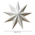 thumbnail image 2 of Cubiertas colgantes de linterna de estrella de estilo moderno, estrella de Adviento colgante de 35/45cm para uso en interiores de Navidad, 2 of 9