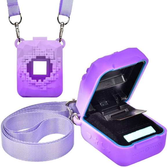 Funda de silicona Againmore Bitzee Magicals Digital Pet Purple