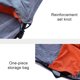 thumbnail image 5 of Hamaca de acampada Hamaca con accesorios de senderismo de mosquitera Camping Swing Swing Silla colgante de hamacas para packpacking Inevent OD003581-00B, 5 of 7