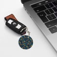 thumbnail image 6 of Naloa Hawaiian Style Print Round Keychain Keychain Key Ring, Key Tag, Key Chain Bulk for Gift Accessories (Round), 6 of 7