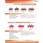 Holland Electronics Splitter 2-Way Diode Steered Splitter HFS-2D 5-2150 MHz Performance