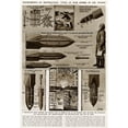 thumbnail image 2 of Types Of War Bombs In Use By G. H. Davis Poster Print By ?? Illustrated London News Ltdmary Evans, 2 of 4