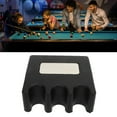 thumbnail image 1 of Porte-queue de Billard Noir Portable pour Clubs Joueurs, 1 of 8