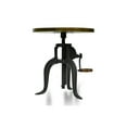 thumbnail image 3 of Carolina Classics Regan Adjustable Crank Accent Table in Harvest Oak/Industrial, 3 of 4