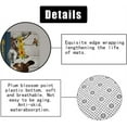 thumbnail image 6 of 4PCS/SET Highland Cow Shower Curtain set, Black and White Funny Farm Animal Vintage Lone Star Texas State Flag Western Country Farmhouse Bathroom Decor Non-slip Bath Rugs, Cattle with Bow Tie, 6 of 7