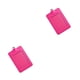 thumbnail image 3 of Inteprter Paquete de 10 titulares de tarjetas de identificación Moda de negocios Carcasa protectora Multifuncional Tarjetas de autobús Manga para hombres Vertical/Rojo rosa 2piezas, 3 of 5