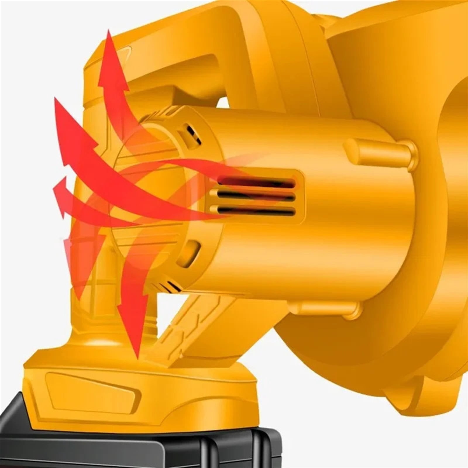 Cordless Air Blower & Vacuum Cleaner Electric Dust Computer Collector Leaf Duster Power Tools ,High Power