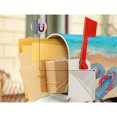 thumbnail image 3 of Watercolor Beach Summer Vacation Mail Box Cover Magnetic Anti-UV 100% Polyester Standard Size 18" X 21" Oxford Garden,Postbox Letterbox Cover, 3 of 6