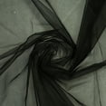 thumbnail image 2 of MDS 5 Yard Organza Fabric for Wedding Sewing & Craft Costumes, 44” Black, 2 of 8