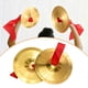 thumbnail image 4 of Mini platillos de mano de aleación de cobre, instrumento musical de percusión para niños y escuelas. 19 centímetros, 4 of 9