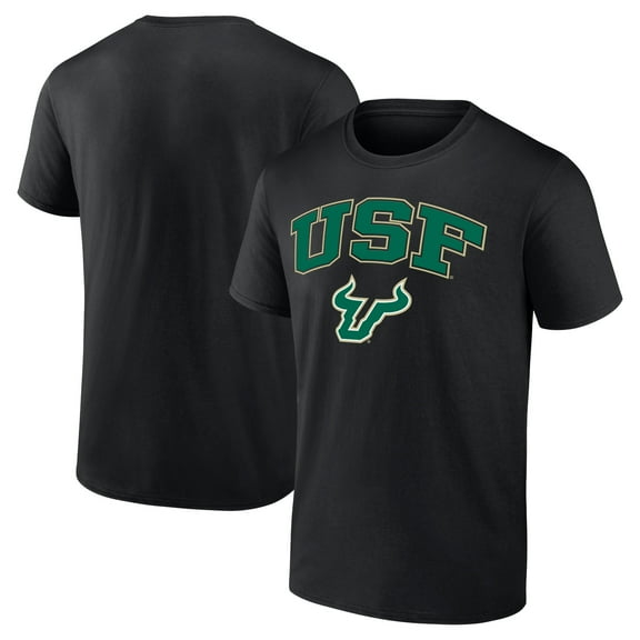 Men's Black South Florida Bulls Campus Team T-Shirt