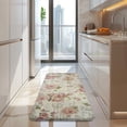 thumbnail image 4 of Pioneer Flower Floral Print Pattern Kitchen Rug Mat,Kitchen Runner Rugs Non Skid Washable,Decorative Kitchen Floor Mats for Kitchen,Sink,Laundry,17"x47.2", 4 of 7