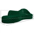 thumbnail image 6 of Meridian Furniture Royal Green Velvet 2pc. Sectional, 6 of 6
