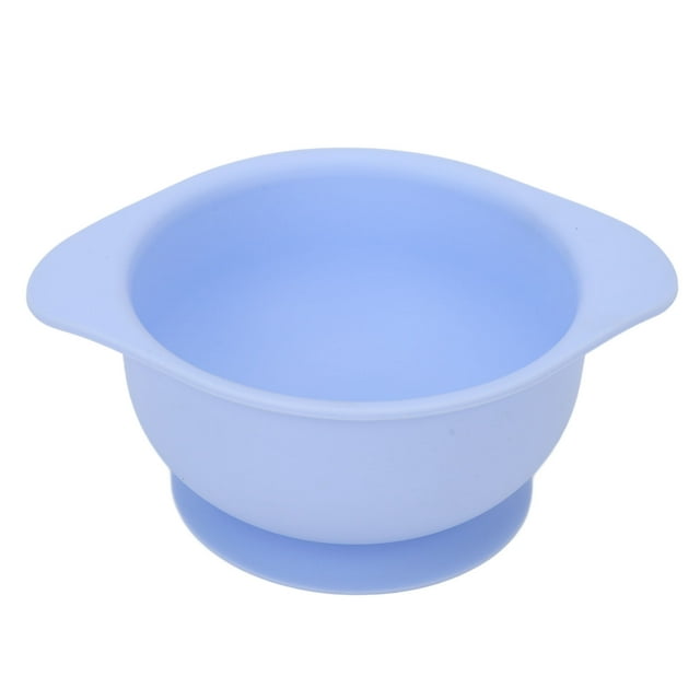 Baby Bowls with Suction, Silicone Feeding Food Grade Soft Safe Anti Turning Bowl for Children Elderly, Training Essentials Tool