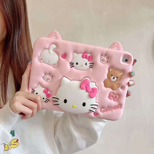 Sanrio-funda protectora de silicona para IPad, carcasa moderna de Hello Kitty para IPad Pro 11 2020 2021 Air 4 5 Mini 4 5 6 10,2 7/8/9/10. °